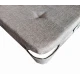 CONFEZIONE 2 PEZZI COPPIA CUSCINO PER SEDIE CON CHIUSURA VELCRO IDROREPELLENTE TINTA UNITA KIKI SGHOME