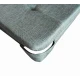 CONFEZIONE 2 PEZZI COPPIA CUSCINO PER SEDIE CON CHIUSURA VELCRO IDROREPELLENTE TINTA UNITA KIKI SGHOME
