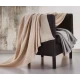 PLAID PILE TINTA UNITA 140X180CM CON FRANGE GRACE DIADEMA