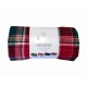 PLAID PILE STAMPATO SCOZIA EASY HOME BORDEAUX