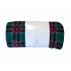 PLAID PILE STAMPATO SCOZIA EASY HOME VERDE