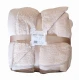 PLAID PILE AGNELLATO MATRIMONIALE TINTA UNITA NEW YORK EASY HOME