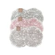 ASSORTITO 6 PEZZI TAPPETO BAGNO SPUGNA 50X80CM ANTISCIVOLO LUST LOVELY SHABBY GITIESSE