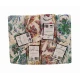 ASSORTITO 4 PEZZI COMPLETO LENZUOLA COTONE MATRIMONIALE DELICATO FIORI ARABESQUE HOME SWEET HOME