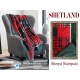 PLAID PILE STAMPATO AGNELLATO SHETLAND PEZZOLI