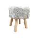 SGABELLO LEGNO PELLICCIA TOMMY PEZZOLI