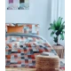 COMPLETO LENZUOLA FLANELLA VINTAGE STILE IMBERTI