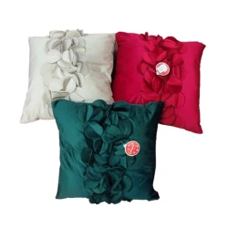 CUSCINO ARREDO IMBOTTITO VELLUTO 45X45CM FIRENZE PEZZOLI