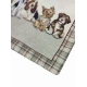 FEDERA CUSCINO ARREDO 45X45CM GOBELIN CANI PEZZOLI