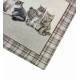 FEDERA CUSCINO ARREDO 45X45CM GOBELIN GATTI PEZZOLI