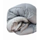 TRAPUNTA INVERNALE MICROFIBRA LOREN BICOLOR LINEA ORO GRIGIO