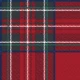 COPRIPIUMINO COTONE KILT QUADRIFOGLIO