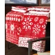 PLAID PILE STAMPATO AGNELLATO LAPPONIA EASY HOME ROSSO