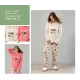 PIGIAMA DONNA MISTO COTONE YUCON 12 JA MISS LOVELY HOME