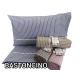 ASSORTITO 4 PEZZI COMPLETO LENZUOLA COTONE MATRIMONIALE DELICATO BASTONCINO HOME SWEET HOME