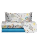 COMPLETO LENZUOLA SINGOLO COTONE TENNIS JOLLY HERMET
