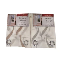 PANNELLO TENDA 140X290CM RICAMATO MADRID VT