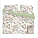 COMPLETO LENZUOLA MATRIMONIALE COTONE PERCALLE SIDNEY HOME SWEET HOME