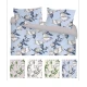 COMPLETO LENZUOLA MATRIMONIALE COTONE PERCALLE AUKLAND HOME SWEET HOME