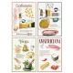 STROFINACCI 50X70CM 4 PEZZI COTONE DIGITALE PASTA SGHOME
