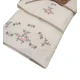 SET SPUGNA RICAMATO ASCIUGAMANO + OSPITE ROMANTICA GHIRIGORI ROSE PEZZOLI