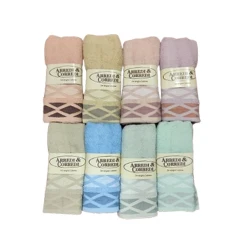 COPPIA SPUGNA ASCIUGAMANO + OSPITE JACQUARD LISBONA ARREDI E CORREDI