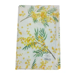 SET CUCINA COTONE DISEGNO MIMOSA MAGIA DI CASA