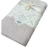 COMPLETO LENZUOLA MATRIMONIALE COTONE CUORICINI FIOCCO PEZZOLI