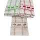 6 CONFEZIONI STROFINACCI 3 PEZZI 50X70CM COTONE FOGLIE MISTER CHEF HOME SWEET HOME