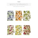 6 PEZZI STROFINACCI SPUGNA COTONE STAMPATO MEDITERRANEO VINGI