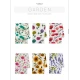 6 PEZZI STROFINACCI SPUGNA COTONE STAMPATO GARDEN VINGI