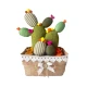FERMAPORTA IN STOFFA MAXI CESTINO CACTUS PEZZOLI