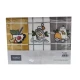 3 PEZZI STROFINACCI SPUGNA COTONE RICAMATO TISANE CAMOMILLA VINGI