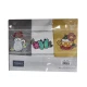 3 PEZZI STROFINACCI SPUGNA COTONE RICAMATO SUSY FARFALLA VINGI