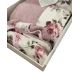 SET 4 PEZZI PAREO PANTOFOLE FASCIA FLOWER HELEN CIPRIA