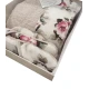 SET 4 PEZZI PAREO PANTOFOLE FASCIA FLOWER HELEN CIPRIA