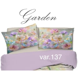 FEDERA CUSCINO COTONE DIGITALE GARDEN 137 IMBERTI