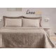 TRAPUNTINO MICROFIBRA MATRIMONIALE RASO JACQUARD TWILLY LINEA ORO