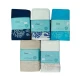 COPPIA SPUGNA ASCIUGAMANO + OSPITE JACQUARD MEDITERRANEA LINEA ORO