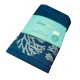 COPPIA SPUGNA ASCIUGAMANO + OSPITE JACQUARD MEDITERRANEA LINEA ORO