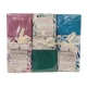 ASSORTITO 3 PEZZI COMPLETO LENZUOLA MATRIMONIALE COTONE RAMO FIORITO HOME SWEET HOME