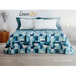 TRAPUNTINO MICROFIBRA MATRIMONIALE LENNART LINEA ORO