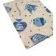 TOVAGLIA MISTO COTONE MIROS MARE BLU PEZZOLI