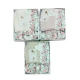 SET 4 PEZZI PAREO PANTOFOLE FASCIA NEW FLOWER HELEN