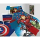 TRAPUNTINO MICROFIBRA SINGOLO AVENGERS MARVEL HERMET