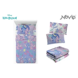 COMPLETO LENZUOLA COTONE STITCH DISNEY NOVIA