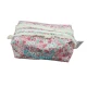 SET SPUGNA 1+1 POCHETTE E BAULETTO COTONE RICAMATO BEAUTIFUL FIORI CRISTINA CIONI