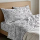 COMPLETO LENZUOLA COTONE NATURA QUADRIFOGLIO BEIGE