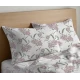 COPPIA FEDERE CUSCINO COTONE MAGNOLIA QUADRIFOGLIO