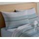 COPPIA FEDERE CUSCINO COTONE SCIA QUADRIFOGLIO